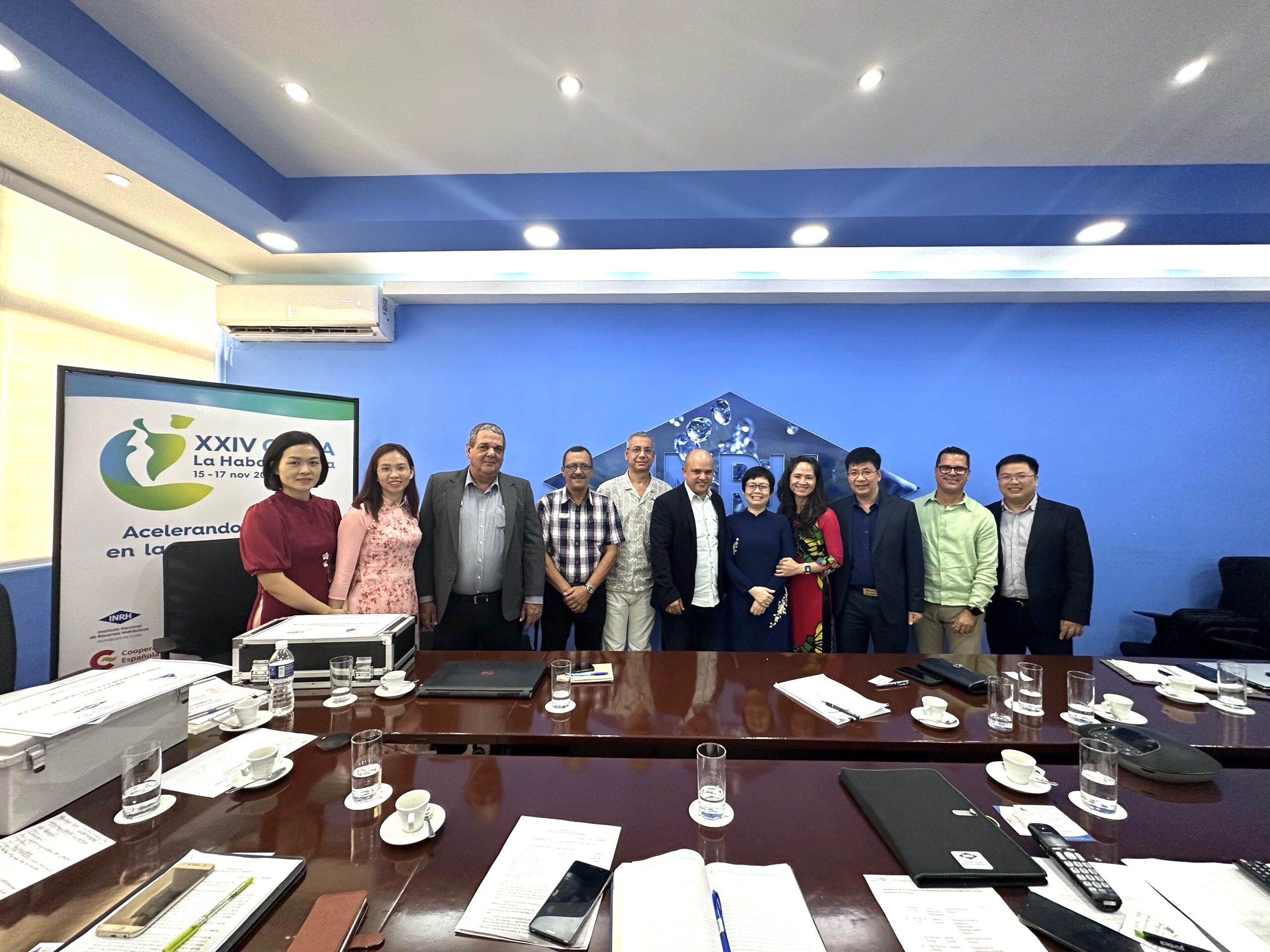 Tiếp tục tăng cường hợp tác quốc tế trong lĩnh vực tài nguyên nước trong khuôn khổ nhiệm vụ khoa học và công nghệ theo Nghị định thư, mã số NĐT.100.CU/21