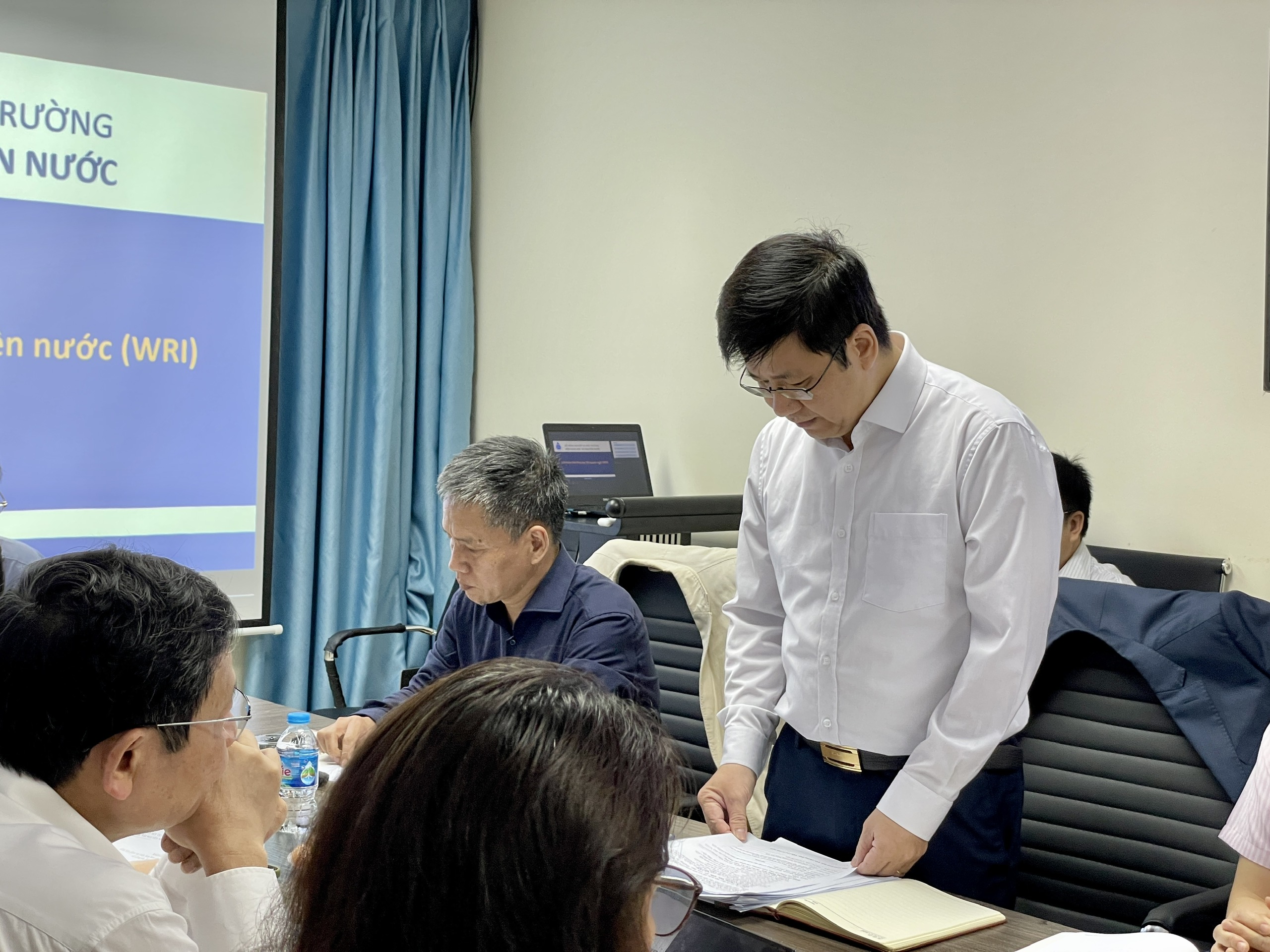 Hội đồng nghiệm thu nhiệm vụ KHCN cấp quốc gia về giám sát chất lượng nước